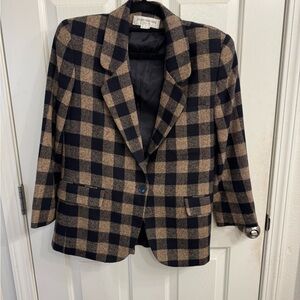 Plaid Women's Blazer
